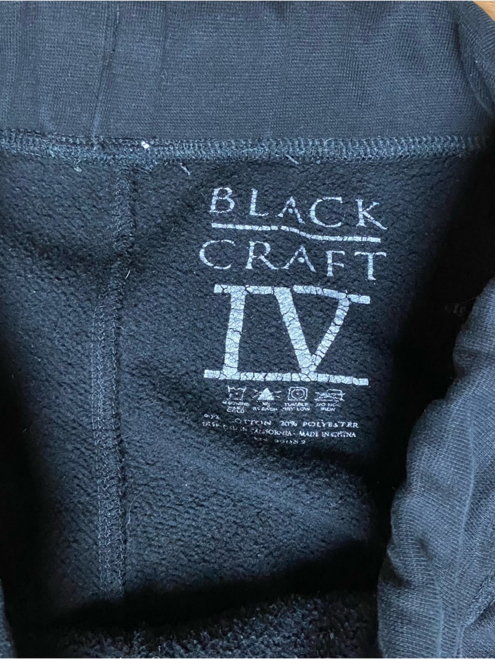 Black Craft Cult Sweatpants Joggers Size XL IV Black Pink Ouija Board Design - Picture 4 of 4